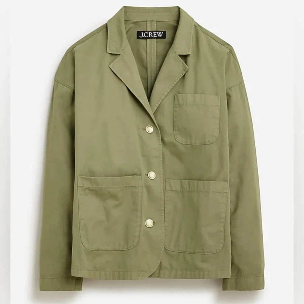 NWOT J. Crew Chino Blazer Jacket